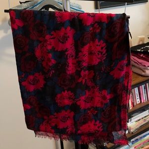 Floral scarf